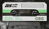 Compact Cassette Audio Sonic DXL 60 Type I Normal Unknown Country