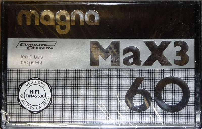 Compact Cassette: Magna  - MaX3 60