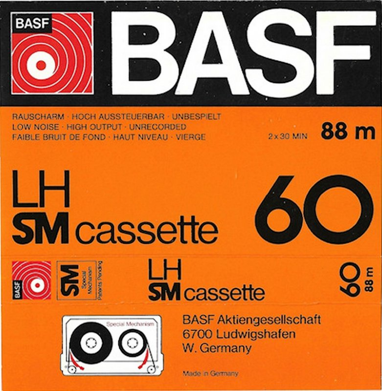 Compact Cassette: BASF  - LH 60