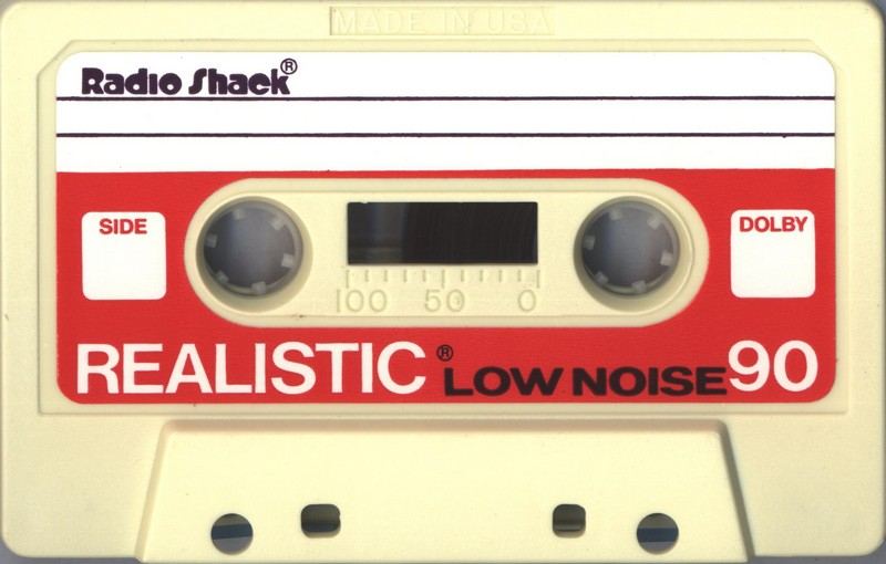 Compact Cassette Realistic 90 "44-603B" Type I Normal 1978 USA
