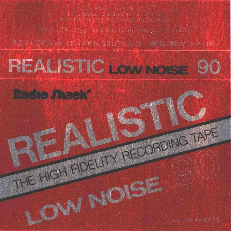 Compact Cassette: Realistic  -  90