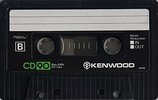 Compact Cassette Kenwood CD 90 Type II Chrome 1982 Worldwide