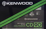 Compact Cassette Kenwood CD 90 Type II Chrome 1982 Worldwide