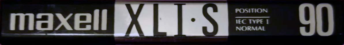 Compact Cassette Maxell XLI-S 90 Type I Normal 1992 Europe