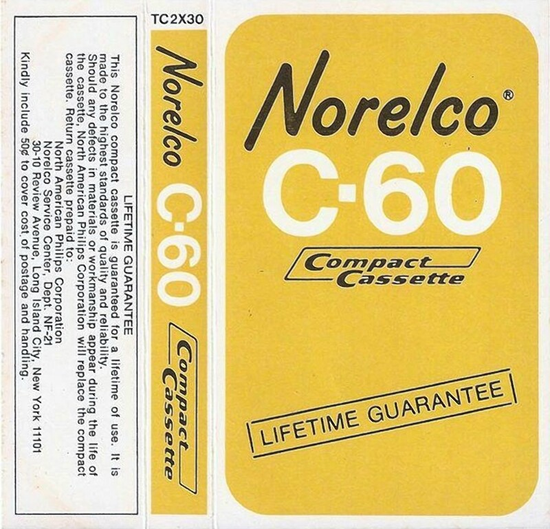 Compact Cassette: Philips Norelco -  60