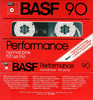 Compact Cassette BASF Performance I 90 Type I Normal 1980 USA