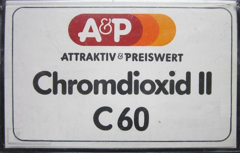 Compact Cassette A&P 60 Type II Chrome