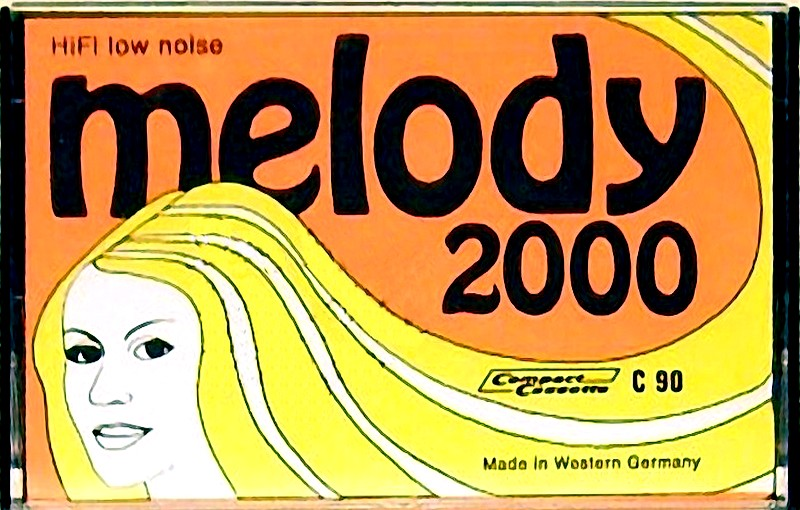 Compact Cassette Melody 2000 90 Type I Normal 1976 Germany