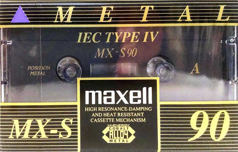 Compact Cassette: Maxell / Hitachi Maxell - Metal 90