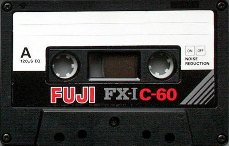 Compact Cassette Fuji FX-I 60 Type I Normal 1977 Europe, North America