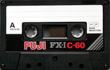 Compact Cassette Fuji FX-I 60 Type I Normal 1977 Europe, North America
