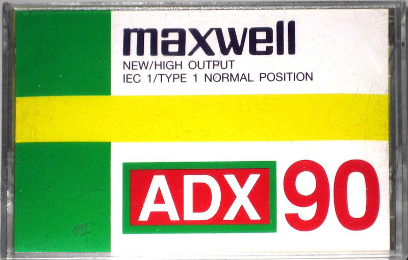 Compact Cassette: Unknown Maxwell -  90