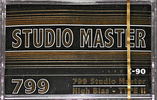 Compact Cassette 799 90 "Studio Master" Type II Chrome USA