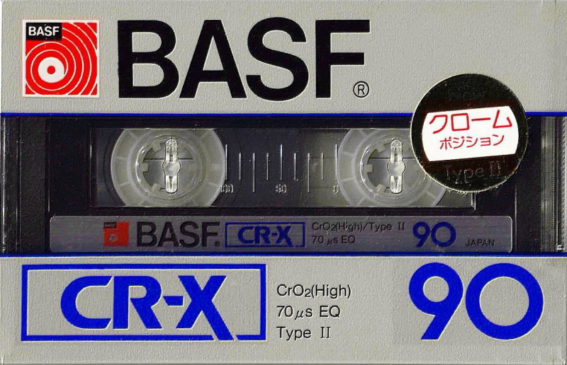 Compact Cassette: BASF  - CR-X 90