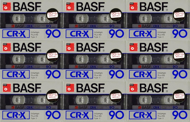 Compact Cassette: BASF  - CR-X 90