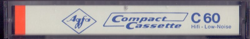 Compact Cassette AGFA 60 Type I Normal 1969 Germany