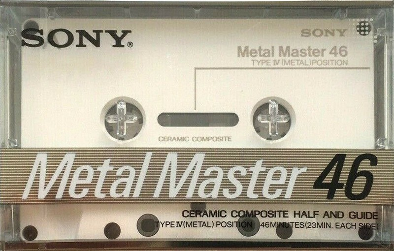 Compact Cassette: Sony  - Metal Master 46