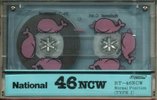 Compact Cassette National NC 46 "RT-46NCW" Type I Normal 1985 Japan