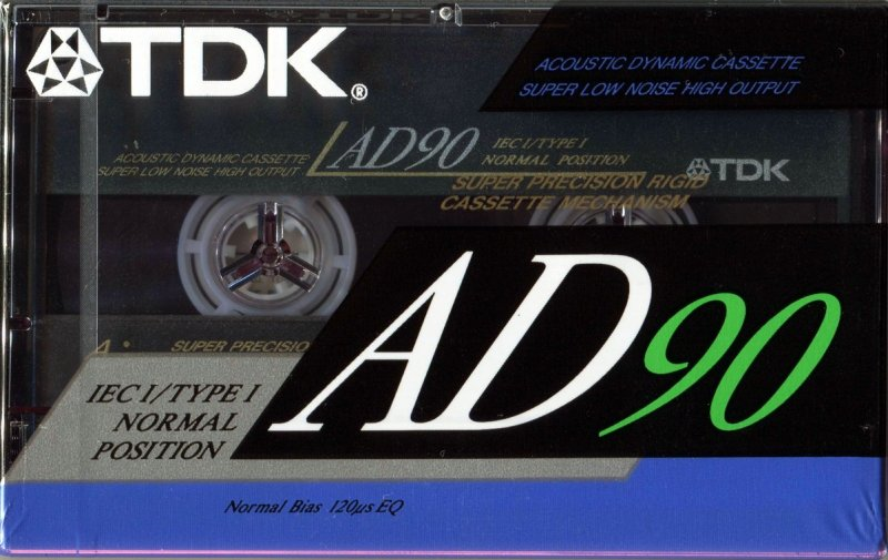 Compact Cassette: TDK  - AD 90