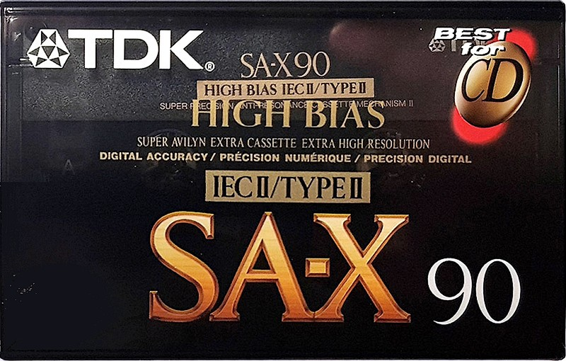 Compact Cassette: TDK  - SA-X 90