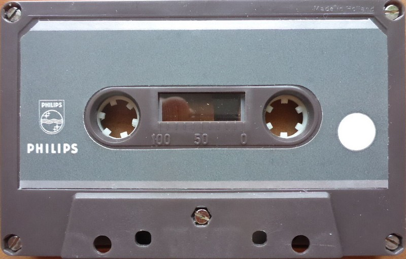 Compact Cassette Philips EL 1903 60 "01" Type I Normal 1963 Europe