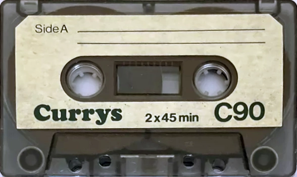 Compact Cassette Currys Professional 90 Type I Normal 1978 UK