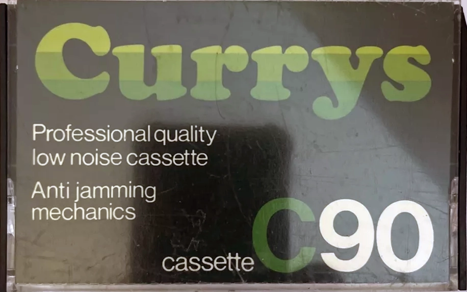 Compact Cassette Currys Professional 90 Type I Normal 1978 UK