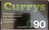 Compact Cassette Currys Professional 90 Type I Normal 1978 UK