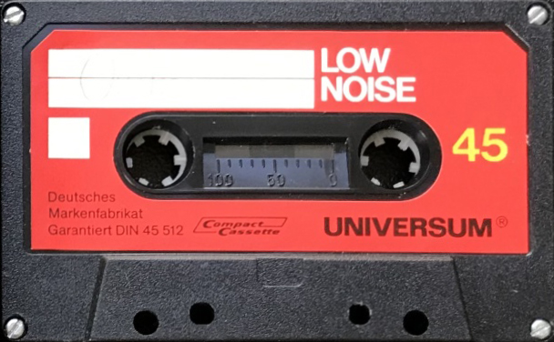 Compact Cassette Universum 45 Type I Normal 1978 Europe