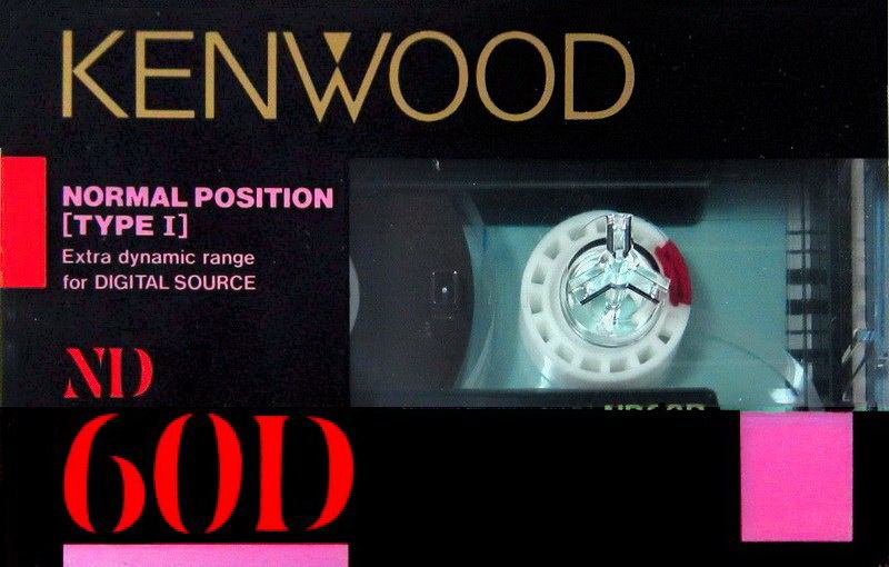 Compact Cassette:  Kenwood - ND 60