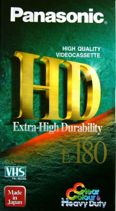 VHS, Video Home System: Matsushita Panasonic - HD 180