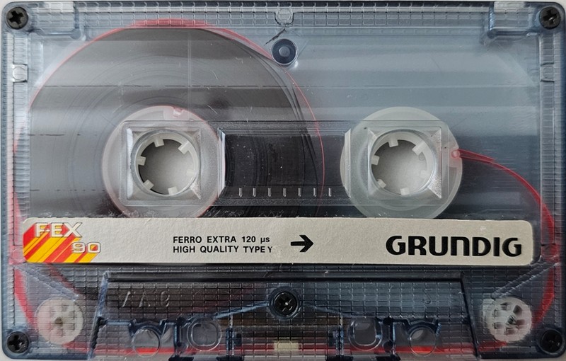 Compact Cassette Grundig F-EX 90 Type I Normal 1980 Unknown Country