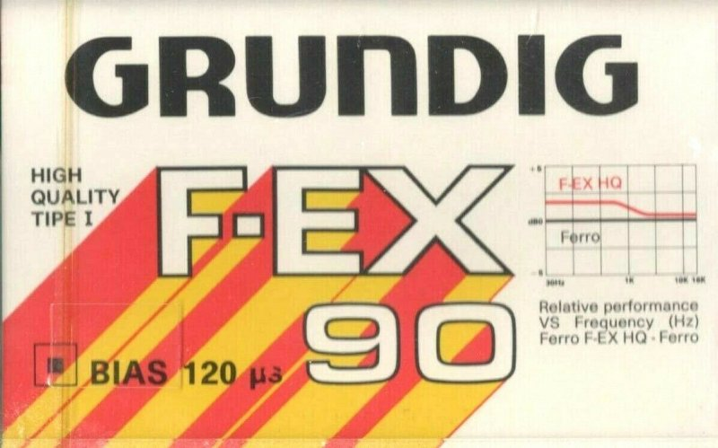 Compact Cassette:  Grundig - F-EX 90