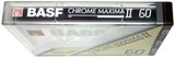 Compact Cassette BASF Chrome Maxima II 60 "with pic" Type II Chrome 1992 Europe