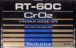Compact Cassette Technics 60 "RT-60C" Type II Chrome 1974 Japan