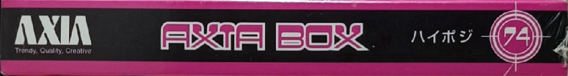 Compact Cassette AXIA Box Limited 74 Type II Chrome 1999 Japan