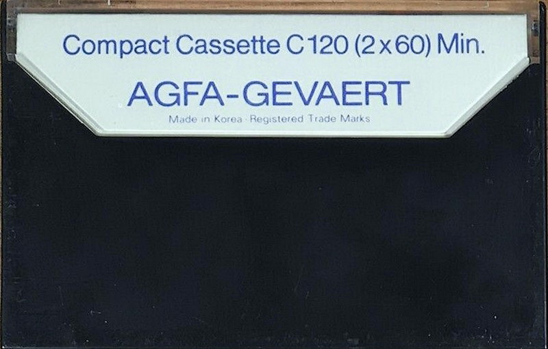 Compact Cassette AGFA High Energy 120 Type I Normal 1975 South Korea