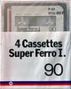4 pack Carrefour Super Ferro I 90 "Super Ferro I" Type I Normal 1985 France