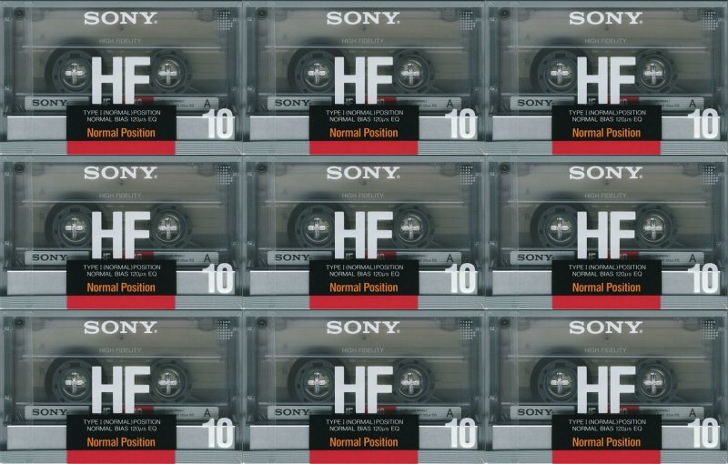 Compact Cassette: Sony  - HF 10