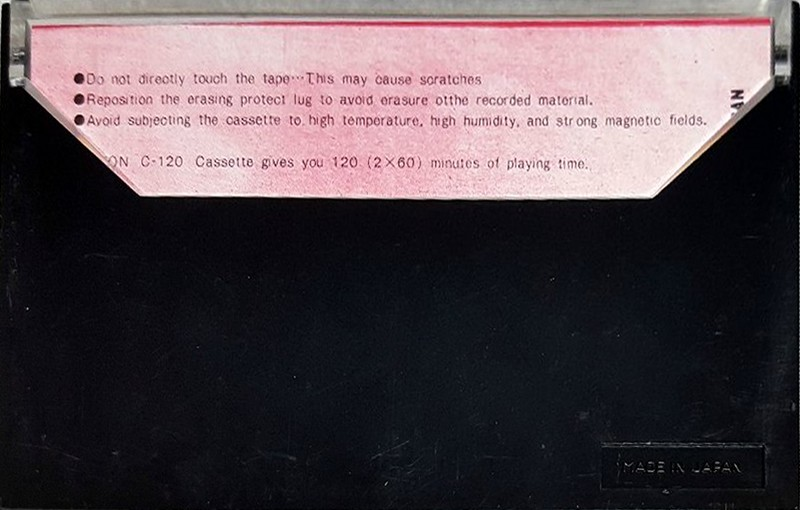 Compact Cassette Fujion 120 Type I Normal 1976 Japan