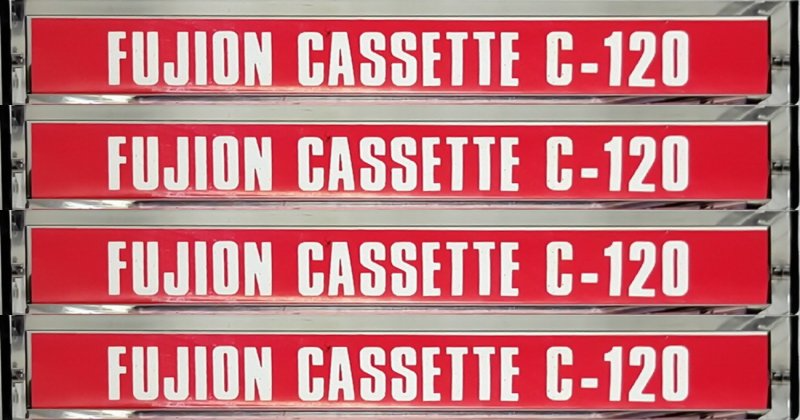 Compact Cassette Fujion 120 Type I Normal 1976 Japan