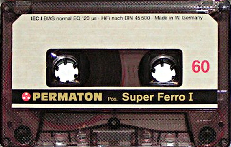 Compact Cassette:  Permaton - Super Ferro I 60