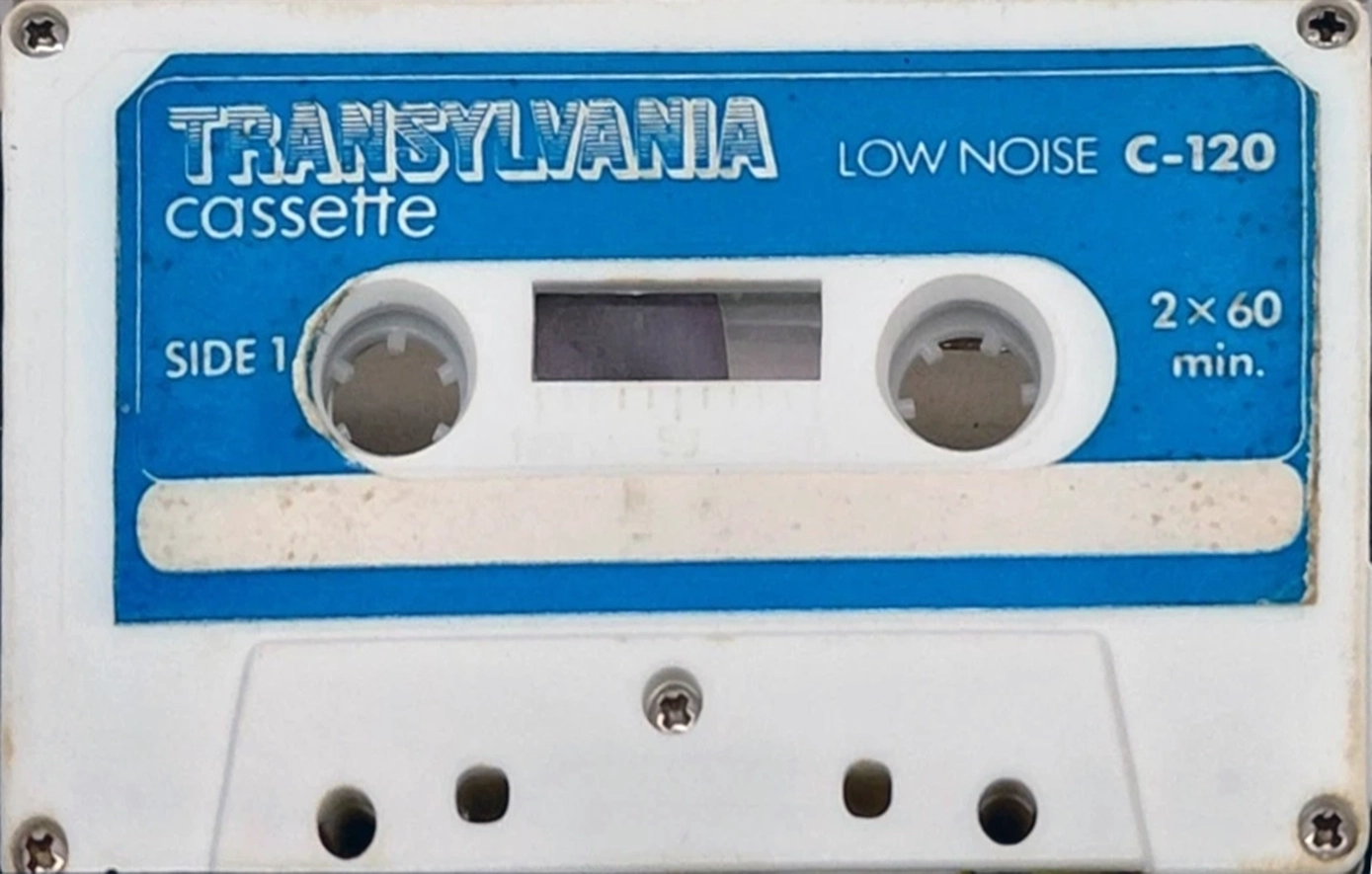Compact Cassette Transylvania 120 Type I Normal 1980 Hong Kong