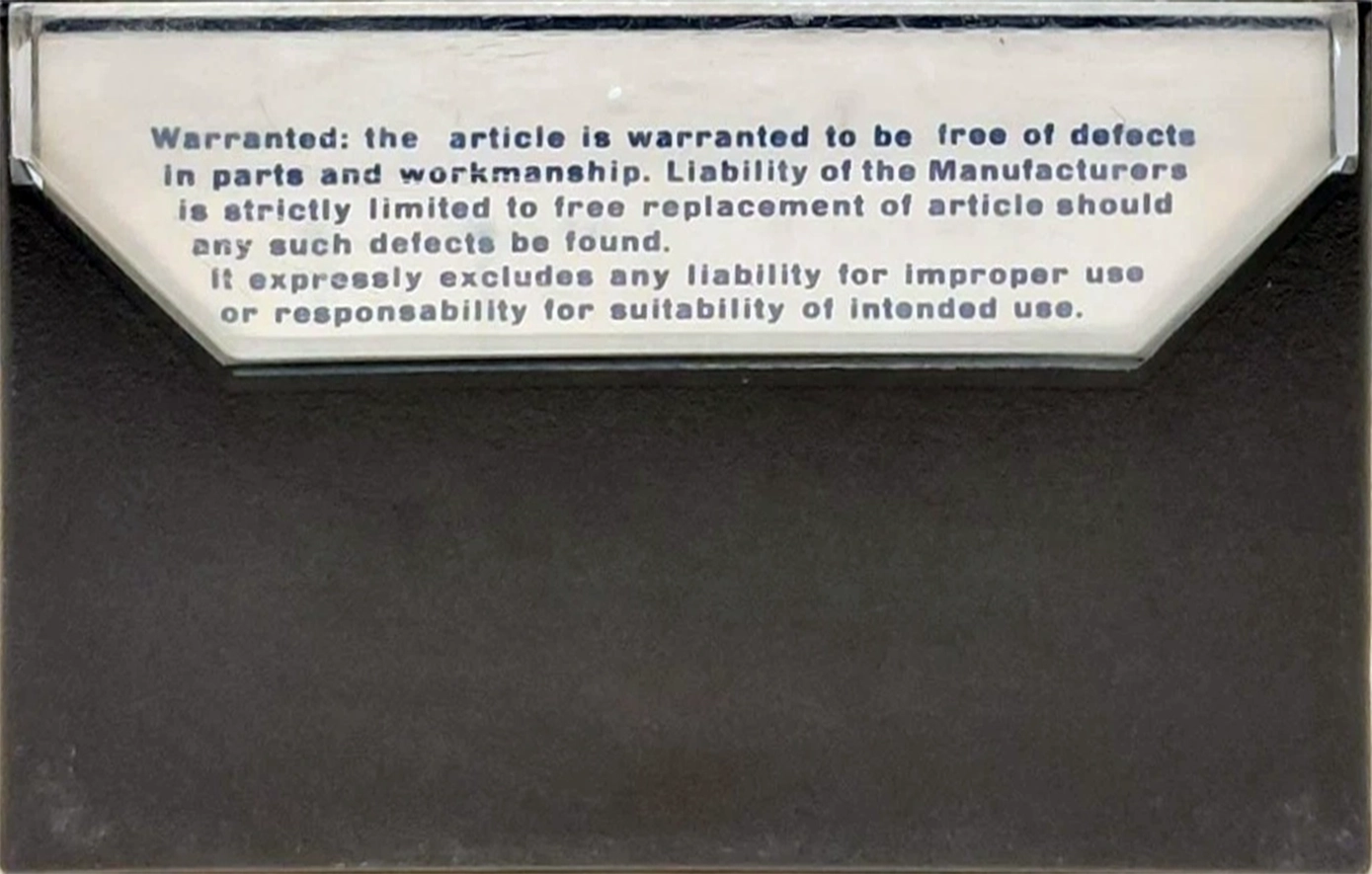 Compact Cassette Transylvania 120 Type I Normal 1980 Hong Kong