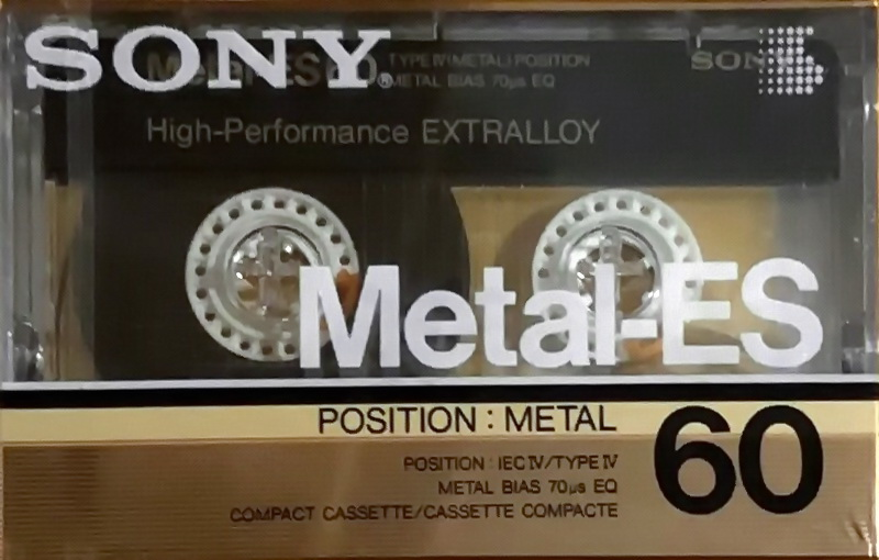 Compact Cassette: Sony  - Metal-ES 60