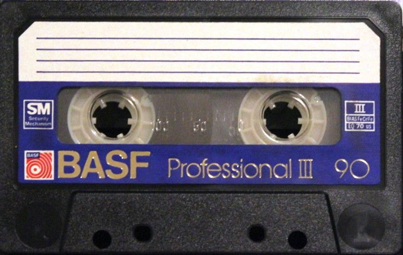 Compact Cassette: BASF  - Professional III 90