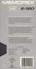 VHS, Video Home System Memorex Extra HQ 180 Type I Normal Europe