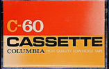 Compact Cassette Columbia 60 Type I Normal 1973 Japan