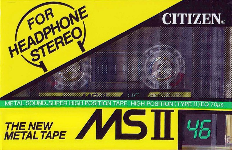 Compact Cassette:  Citizen - MS II 46