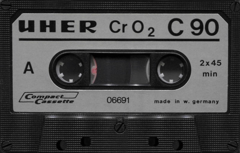 Compact Cassette Uher 90 Type II Chrome 1980 Germany